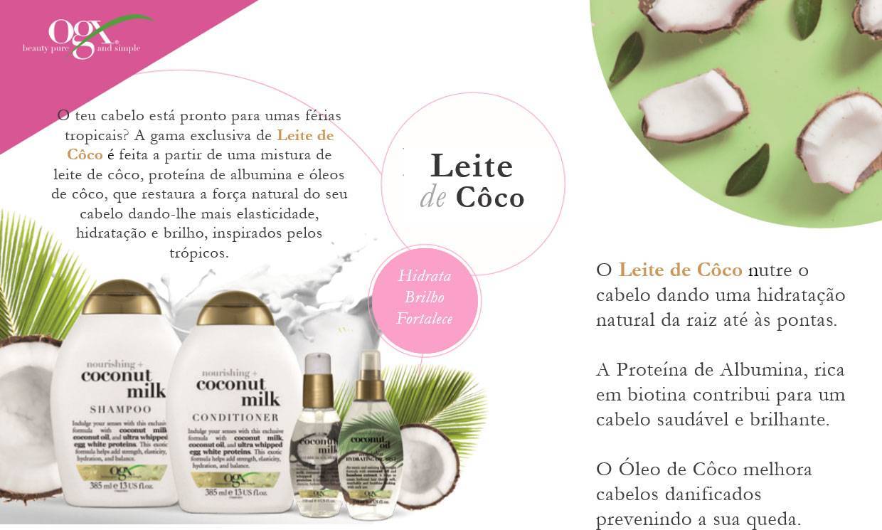 Productos Champô Nutritivo Leite de Côco

Ogx

