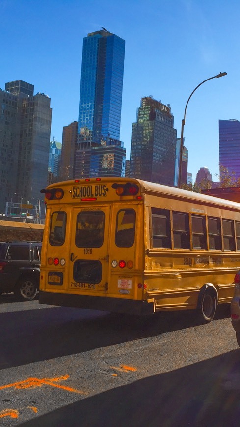 Fashion School bus NYC