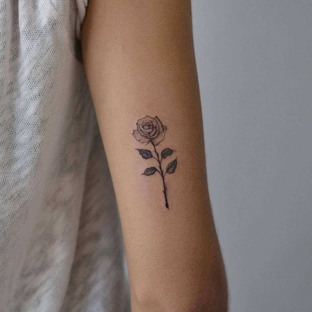 Fashion Tatuagens rosas tumblr 