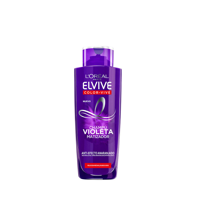 Productos Elvive color-vive shampoo violeta