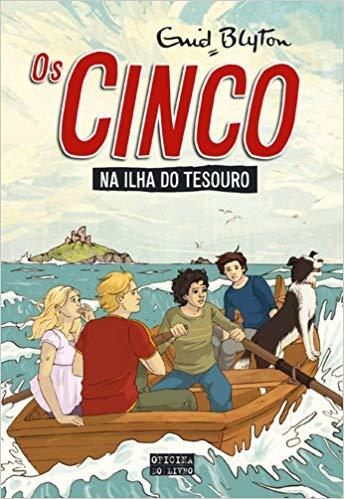 Book Os cinco- na ilha do tesouro 