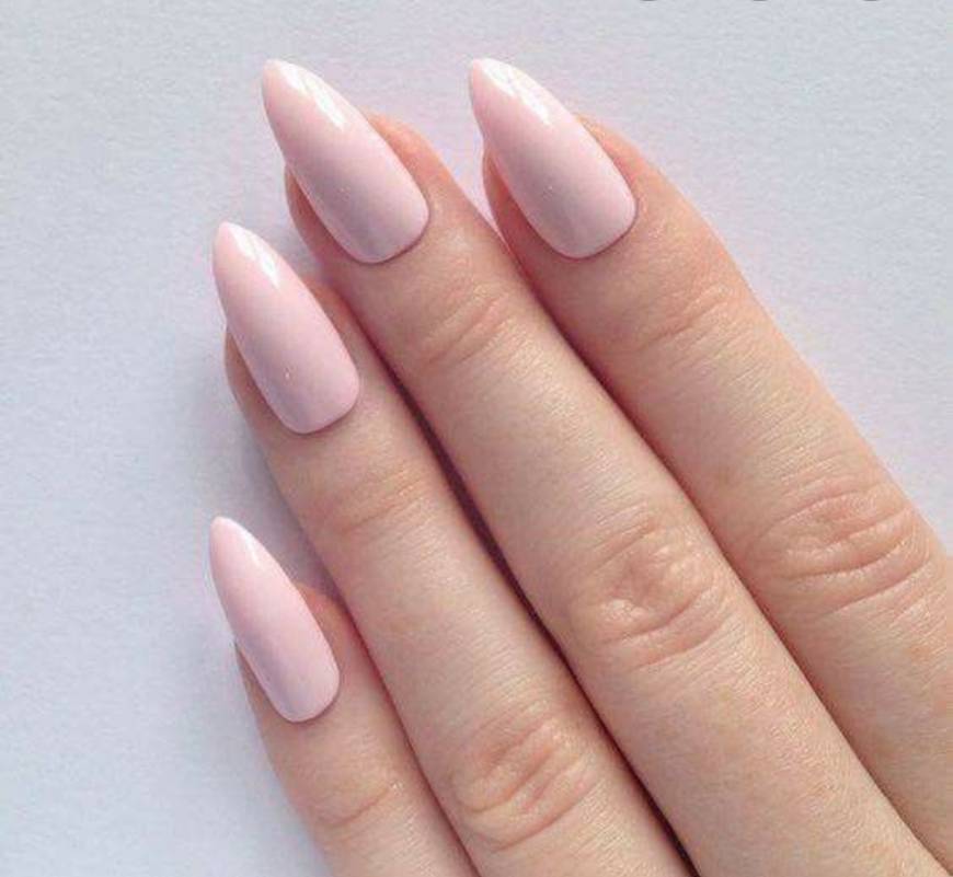 Fashion Unhas rosa pastel