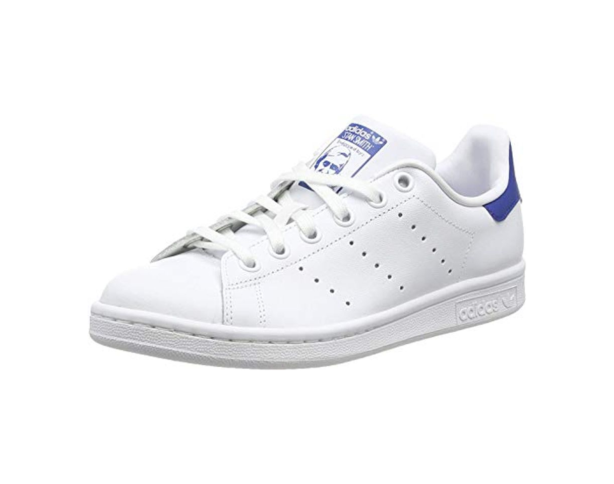 Moda adidas Stan Smith J, Zapatillas de Gimnasia Unisex Niños, Blanco