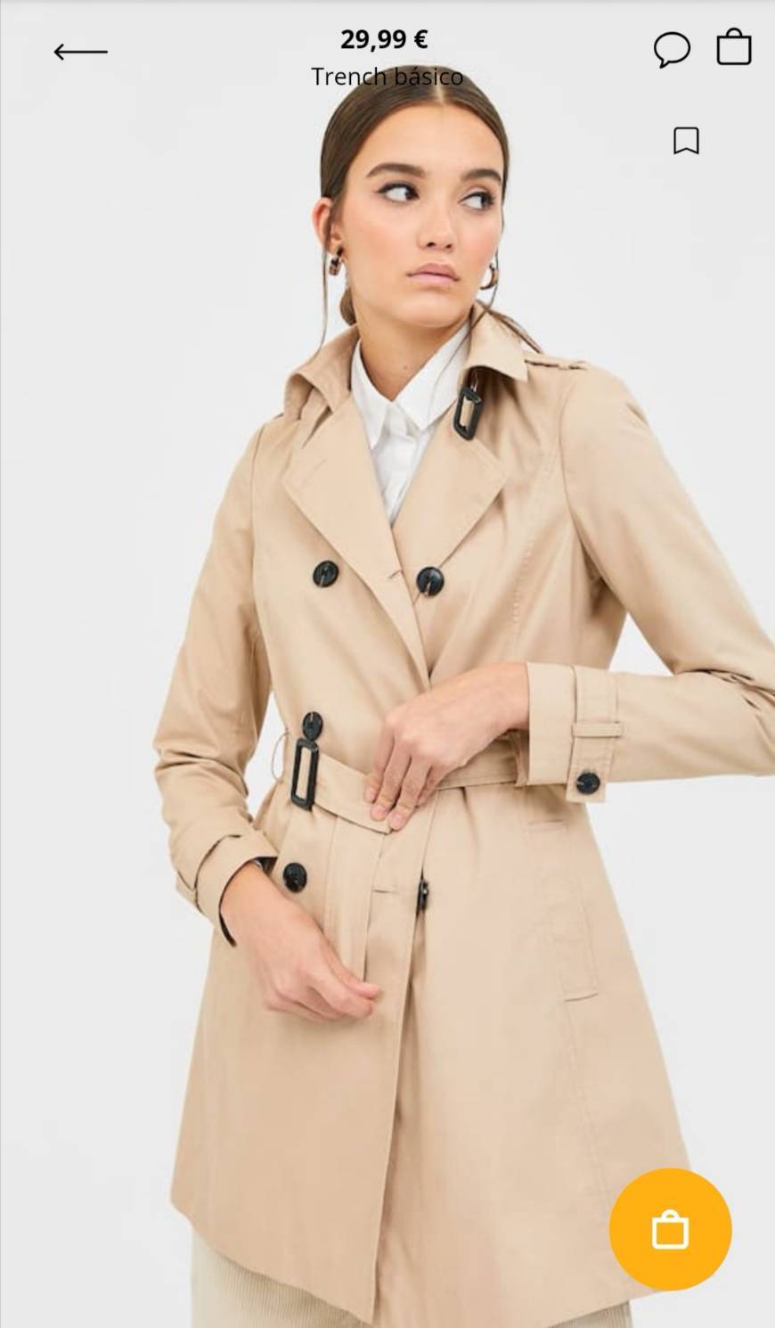 Fashion Trench básico 