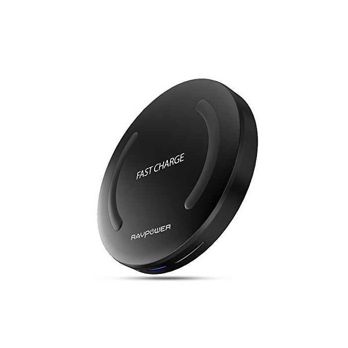 Social RAVPOWER Cargador Inalámbrico Rápido Compatible con Samsung S8