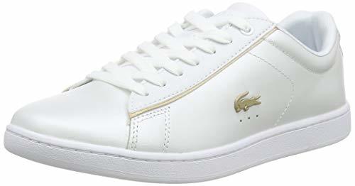 Moda Lacoste Carnaby EVO 118 6 SPW, Zapatillas para Mujer, Blanco