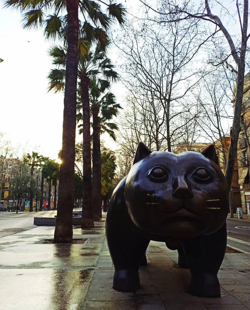 Lugar El Gato de Botero