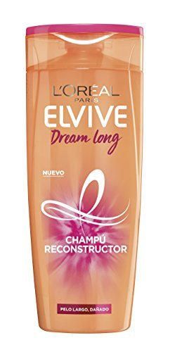 L'Oreal Paris Elvive Dream Long Champú reconstructor - pack de 3 unidades