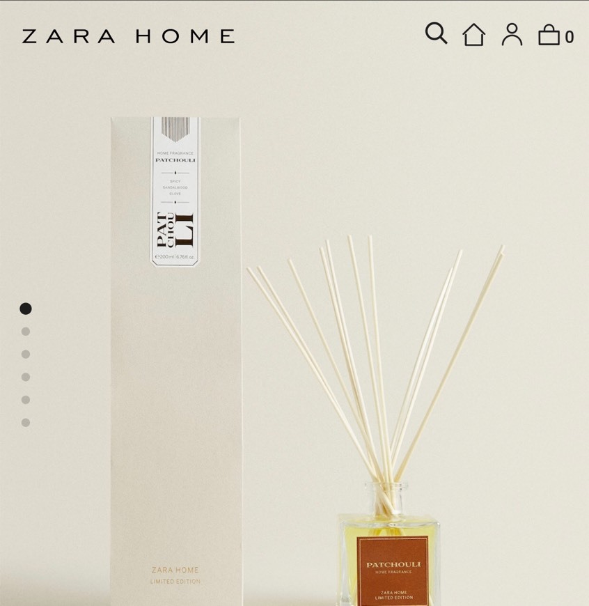 Producto Difusor Zara home