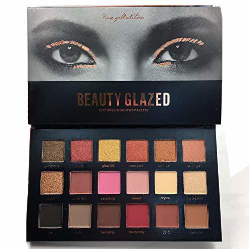 Social Paleta de maquillaje Beauty Glzaed con purpurina