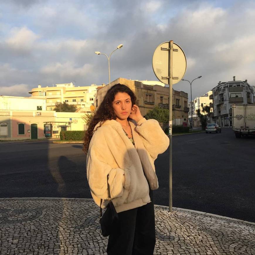 casaco branco reversível 