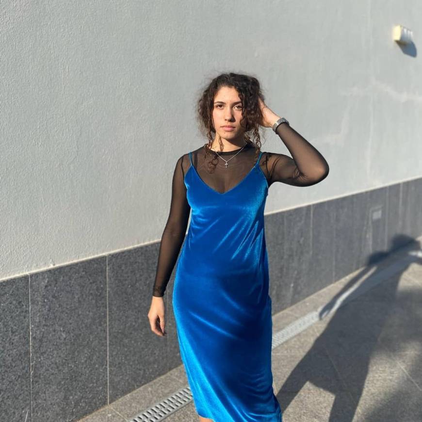vestido azul 