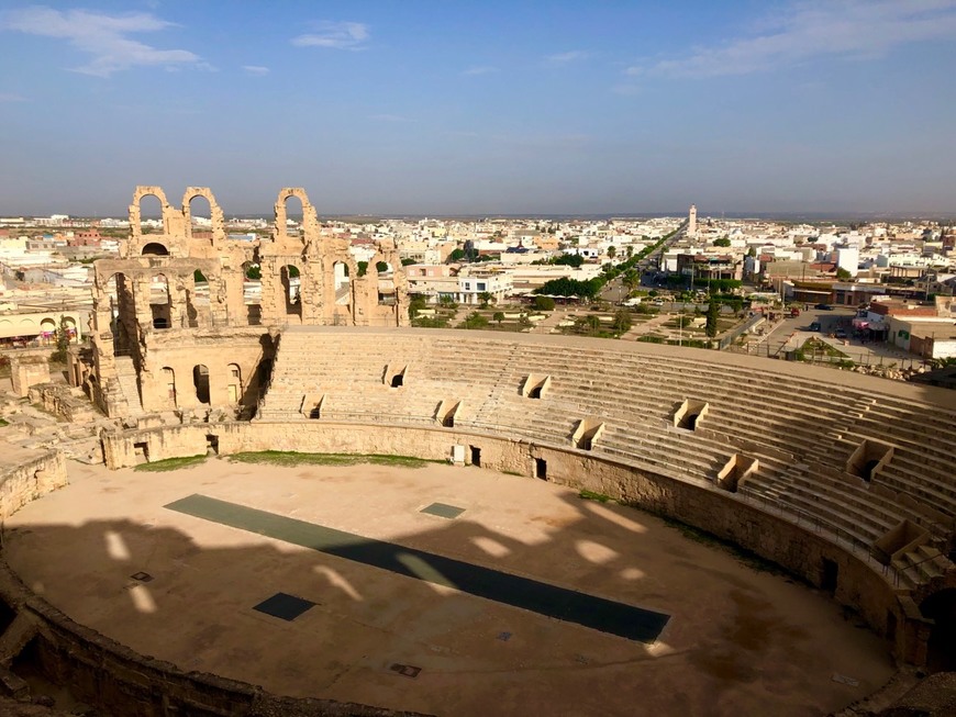 Lugar Anfiteatro de El Djem