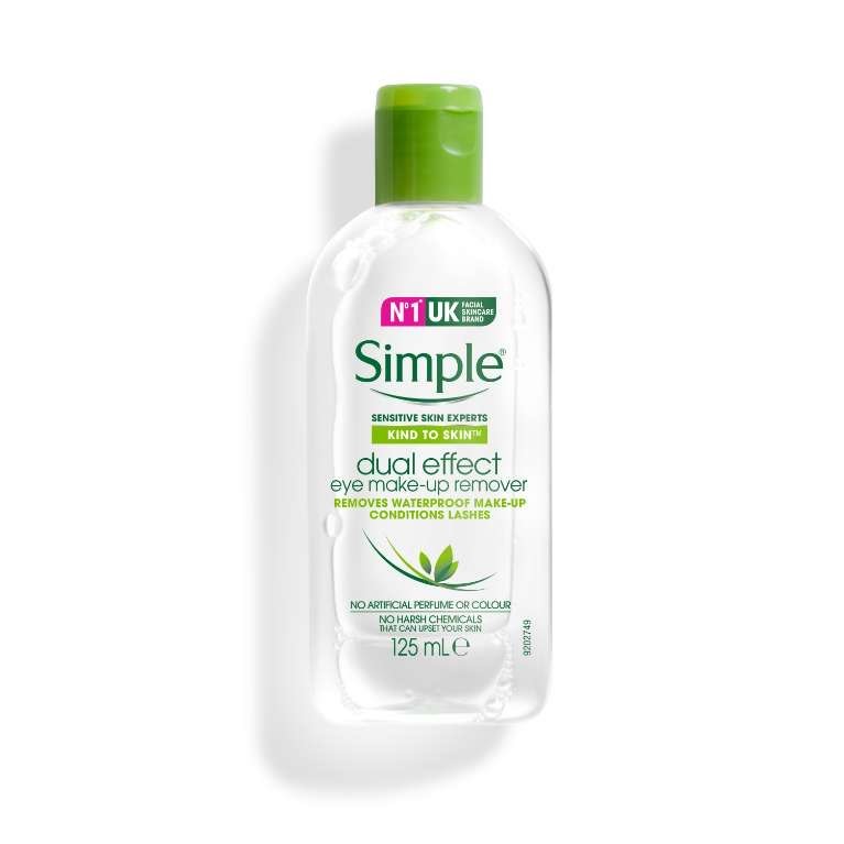 Simple - Desmaquilhante de olhos bifásico 
