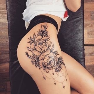 Fashion Flowers tattoo