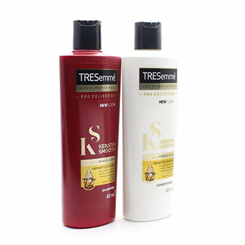 Belleza Tresemme Keratin Smooth Pro Collection - Juego de champú y acondicionador