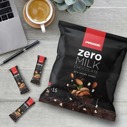 Mini Zero Milk Chocolate with Almonds