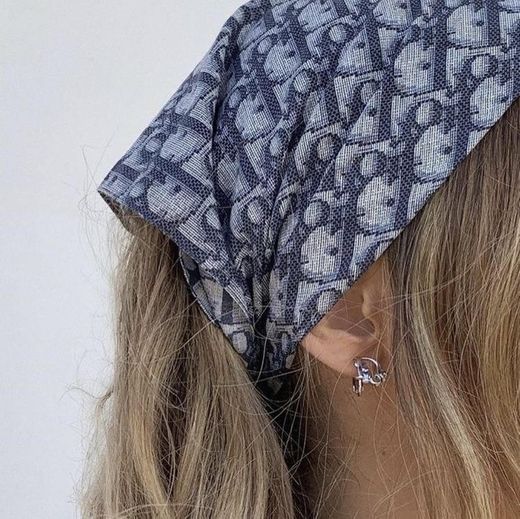 ocean drop dior headscarf