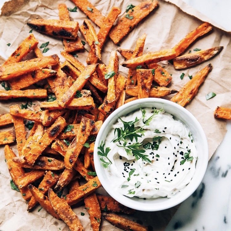 Fashion sweet potato fries