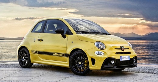 Fiat 500 abarth amarelo 