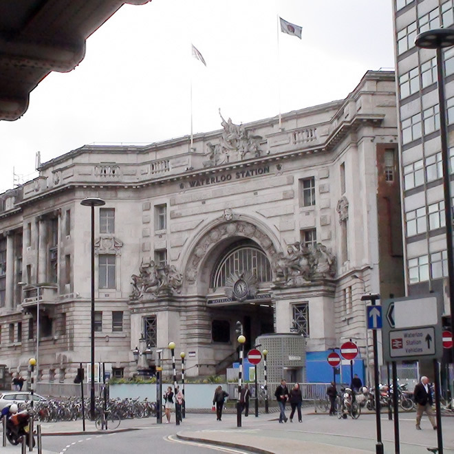 Lugar Waterloo Station