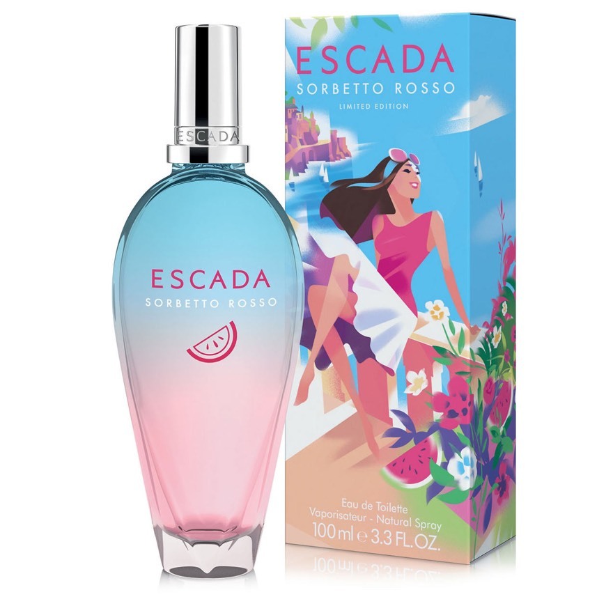 Moda Perfume Escada- Sorbetto Rosso 