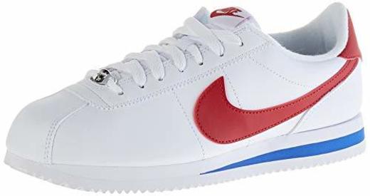 Nike Classic Cortez Leather, Zapatillas de Running Hombre, Blanco / Negro