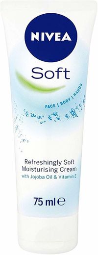 6x Nivea SOFT Moisturising Cream Tube 75ml by Nivea