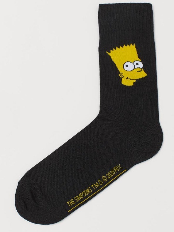 Productos Meias Bart Simpson 🛹 