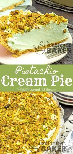 Pistachio Cream Pie