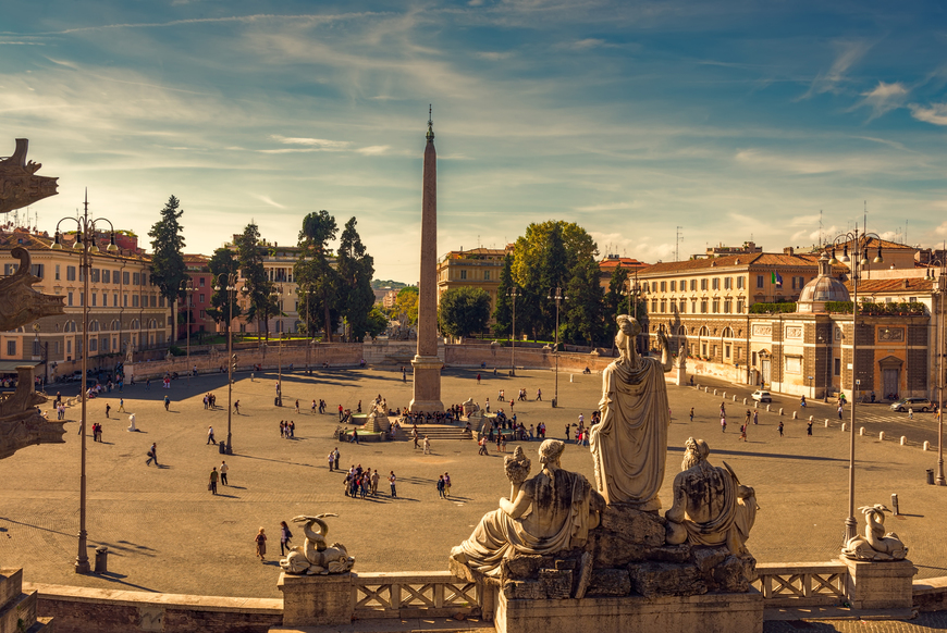 Lugar Piazza del Popolo