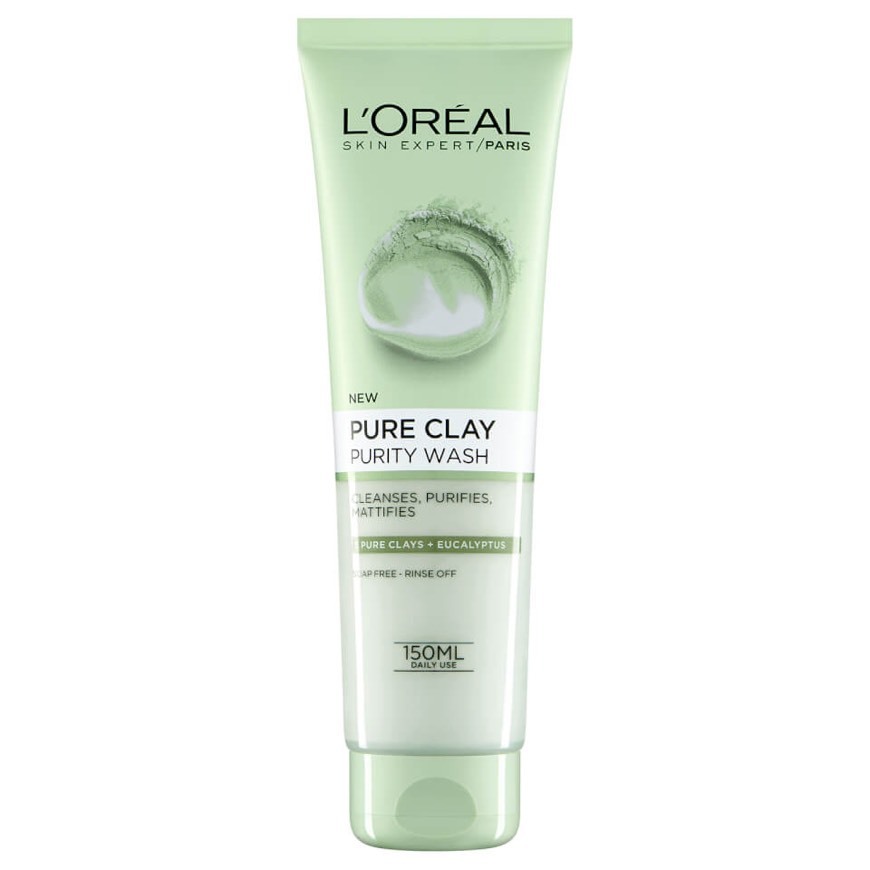 Fashion L’oreal gel de limpeza purificante argila verde