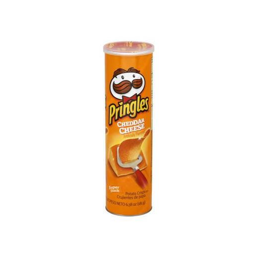 Pringles com sabor a queijo cheddar