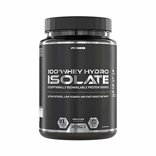 Prozis 100% Whey Hydro Isolate SS Mejor Sabor Para la Quema De