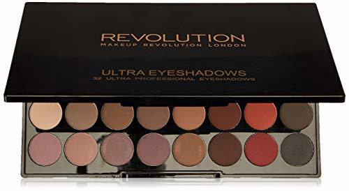 Beauty Makeup Revolution Ultra Eyeshadow Palette Flawless 2 Matte Paleta 32 matowych cieni