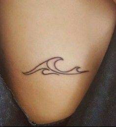 Fashion Wave Tattoo