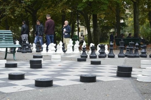 Giant Chess Boards