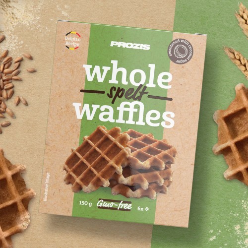 Waffles de Espelta Integral 25 g 