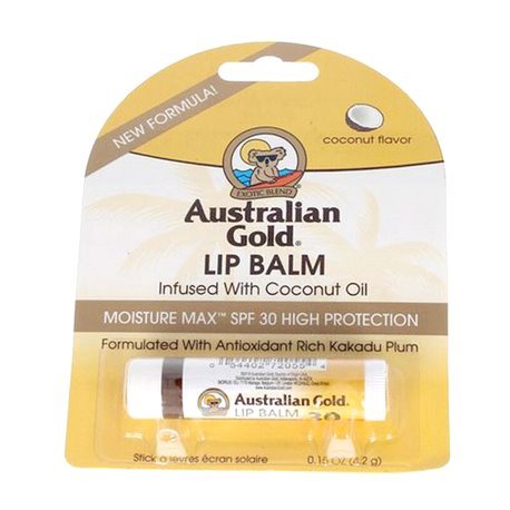 Fashion Lip balm Australian Gold SPF 30 high protection 