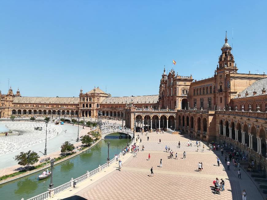 Lugares Praça de Espanha, Sevilha