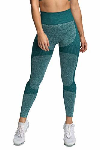 Moda Pau1Hami1ton Sin Costura Leggins Mujer