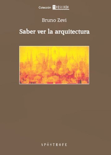 Book Saber Ver La Arquitectura