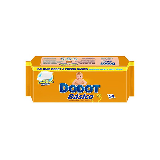 Dodot - Toallitas básico recambio 54 unidades - Pack de 6