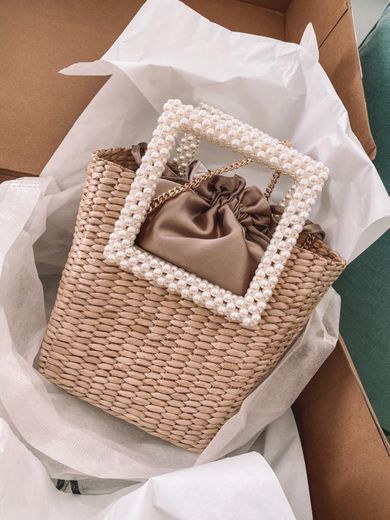 Social Mala tipo cesta da Zara