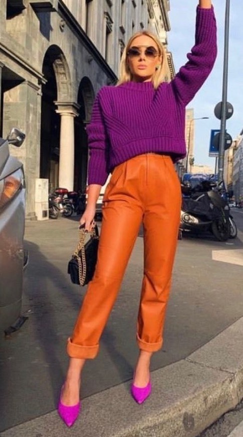 Fashion 🧡💜