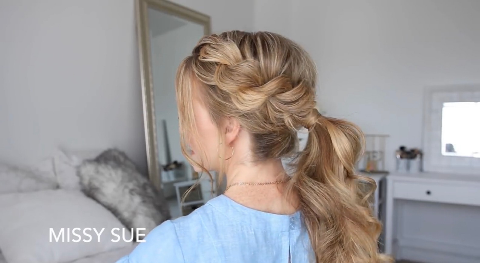 Fashion Twist Braid Ponytail 