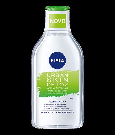 Água micelar Nivea detox 