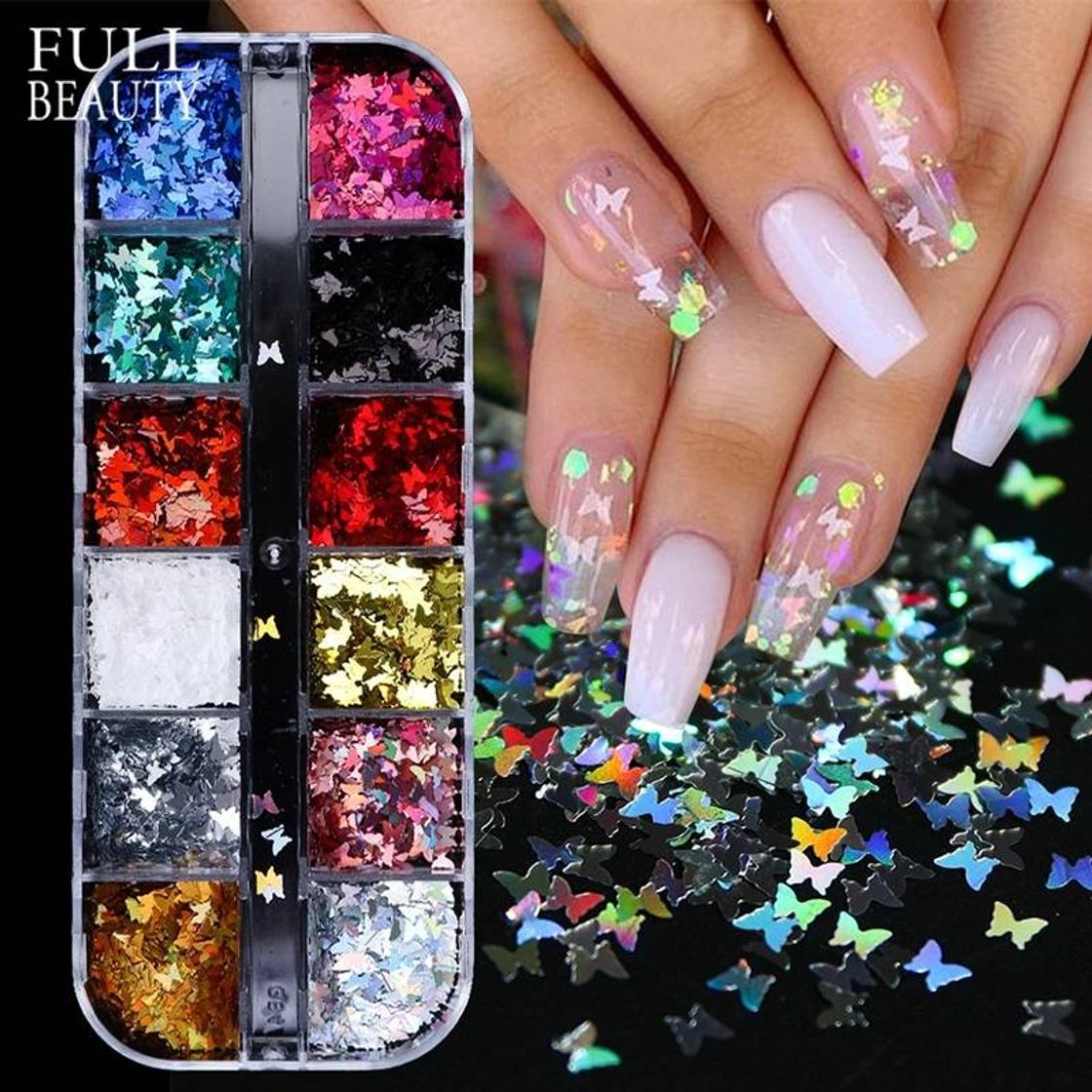 Moda Butterfly nail art 