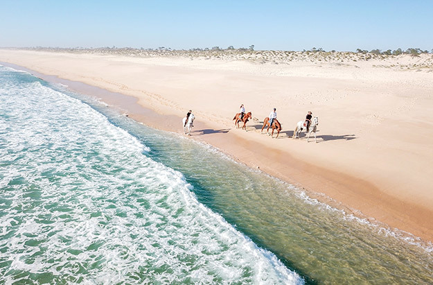 Lugar Cavalos na Areia