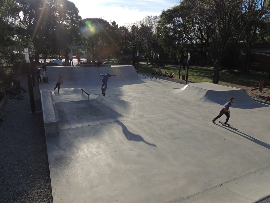 Lugar Skatepark Madrid Río